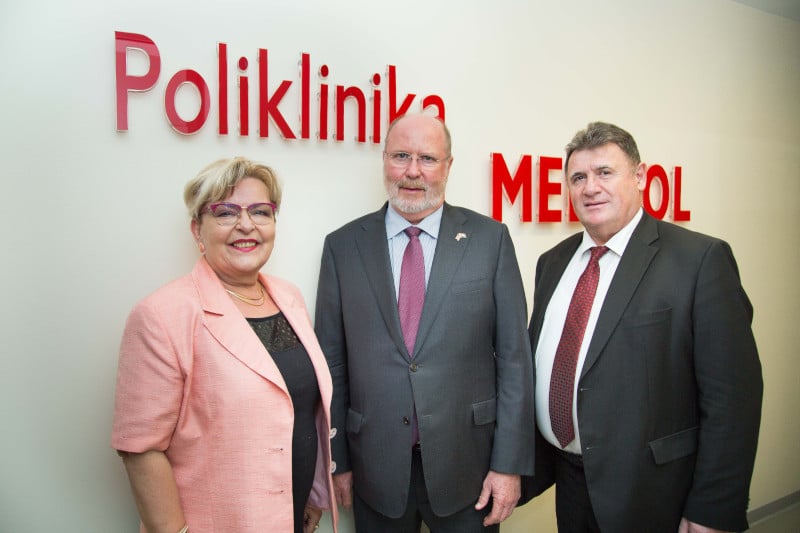 Posjet američkog veleposlanika Poliklinici Medikol
